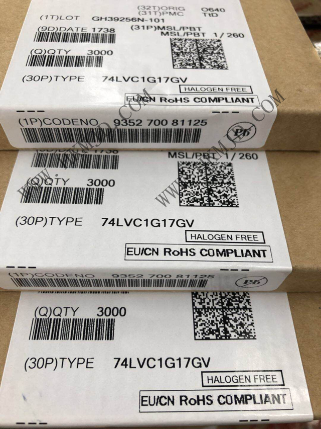 NXP 74LVC1G17GV 邏輯緩沖器，驅(qū)動(dòng)器，接收器，收發(fā)器