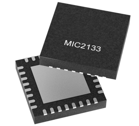 Microchip MIC2133YML 75V，雙相同步降壓PWM控制器 32VQFN