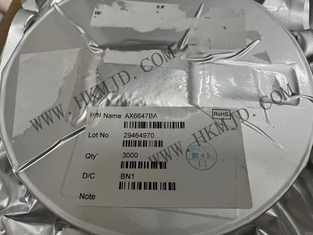 原裝現(xiàn)貨出售 AX6647BA 低壓差線性穩(wěn)壓器，KTS1677BEVH 負(fù)載開關(guān)
