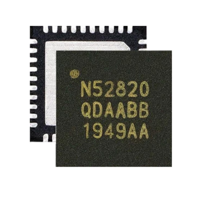 藍牙5.3 SoC NRF52820-CFAA-D-R7 支持低功耗藍牙、藍牙 mesh、Thread 和 Zigbee