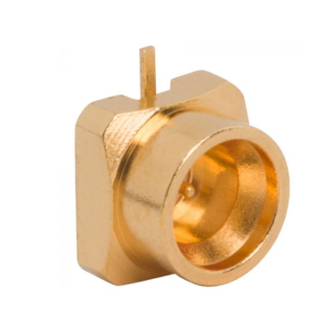 (供應，回收）925-197J-51P Amphenol RF連接器，SMPM 表面貼裝 PCB 插孔