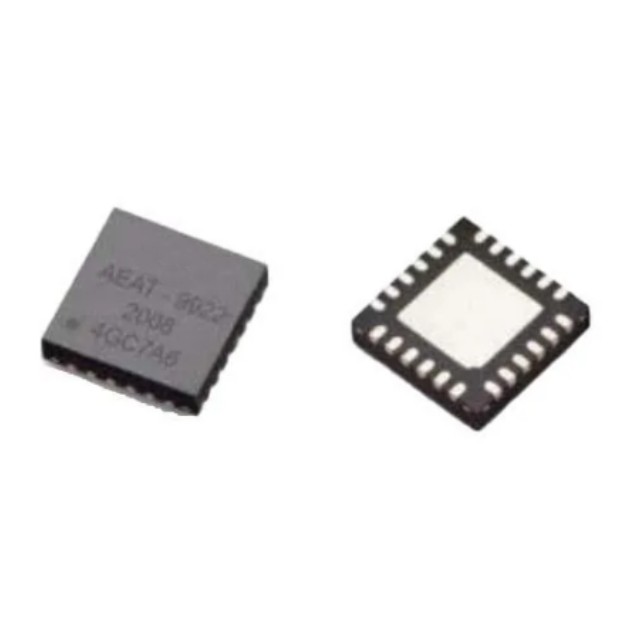 介紹：Broadcom AEAT-9933-102 14 位磁性編碼器開(kāi)關(guān)軸、QFN 24 引線