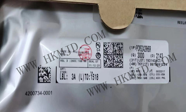 PCM5242RHBR (TI) 4.2VRMS DirectPath?、32 位、384kHz、114dB 音頻立體聲 DAC
