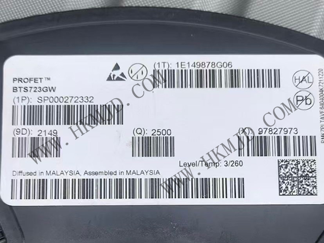 明佳達電子供應 Infineon BTS723GW 汽車智能高側開關，助力汽車電子系統(tǒng)升級