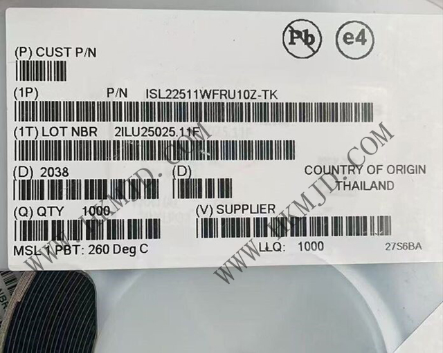 明佳達(dá)供應(yīng)Renesas（ISL22511WFRU10Z）XDCP? 數(shù)字電位計(jì)，助力高性能電子設(shè)計(jì)