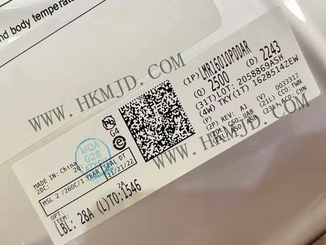 LMR16010PDDAR(TI): SIMPLE SWITCHER? 60V、1A 降壓轉(zhuǎn)換器（IQ 為 40μA）