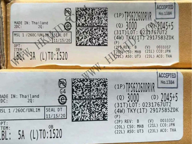 供應(yīng) TI TPS62260DRVR 2.25MHz 600mA 同步降壓轉(zhuǎn)換器