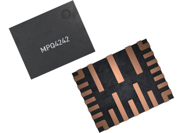 MPQ4242GVE-0000-AEC1：集成升降壓變換器的 5A、36V 、全集成 USB PD 解決方案