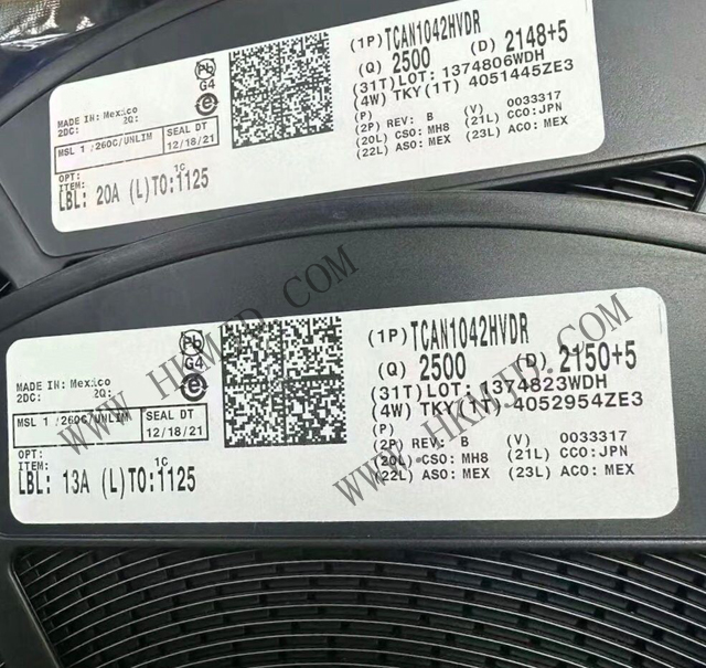 [供應] TCAN1042HVDR (TI) 高速 CAN 收發(fā)器，SOIC-8