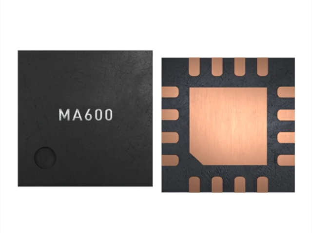 （MPS）MA600GQE傳感器介紹：INL<0.6° (<0.1°)、高精度磁性角度傳感器