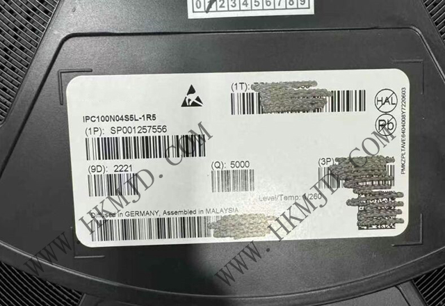 供應(yīng)Infineon IPC100N04S5L-1R5 40 V N 溝道 OptiMOS?-5 汽車(chē)級(jí) MOSFET