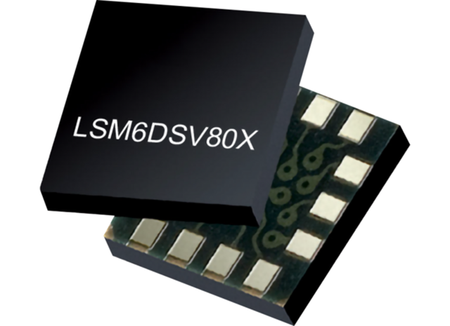 ST新品LSM6DSV80XTR-6軸IMU（慣性測量單元），高達80G值加速度計