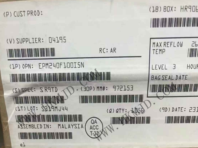 供應(yīng)英特爾 EPM240F100I5N CPLD - 復(fù)雜可編程邏輯器件