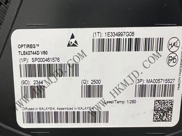原裝英飛凌TLE42744DV50 汽車級(jí)LDO穩(wěn)壓器 400mA帶全面保護(hù)